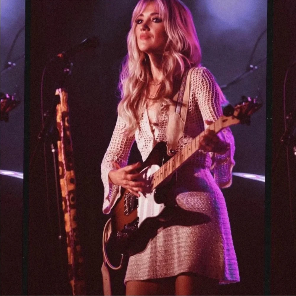 Stoned Immaculate Birkin Crochet Dress in XS, Like New - Picture 4 of 6